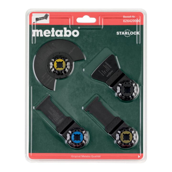 Set d'aménagement intérieur Metabo pour outil multifonctions, 4 pièces