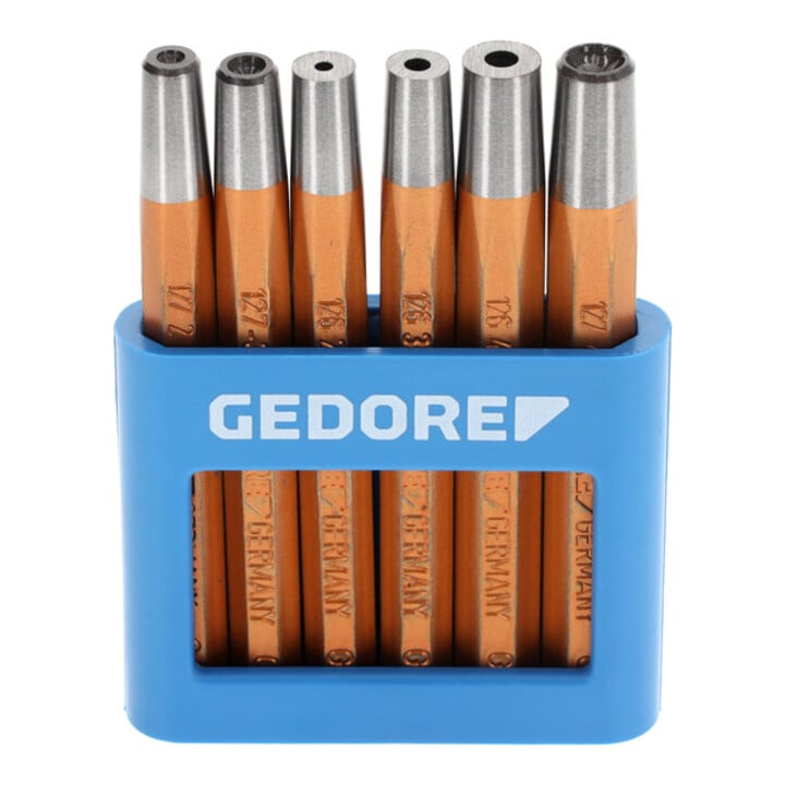 Set d'arrachage et de pose de rivets Gedore 6 pcs