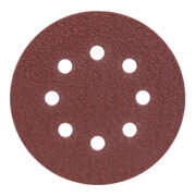 Jeu de feuilles abrasives Bosch pour ponceuse orbitale aléatoire, non perforées, 125 mm