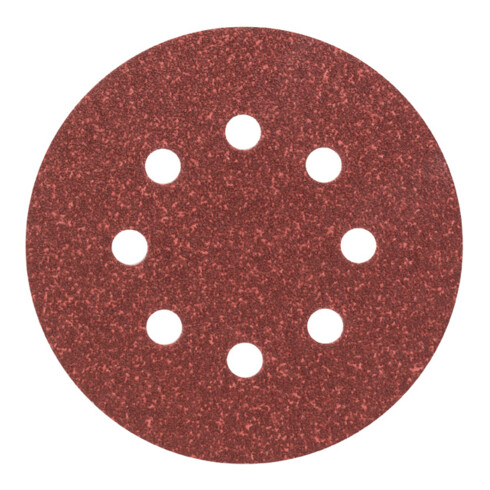 Jeu de feuilles abrasives Bosch pour ponceuse orbitale aléatoire, non perforées, 125 mm