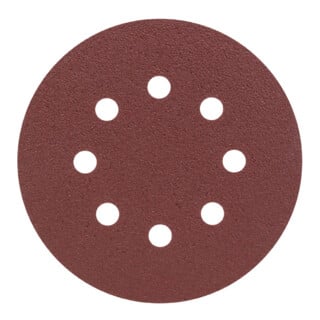 Jeu de feuilles abrasives Bosch pour ponceuse orbitale aléatoire, non perforées, 125 mm