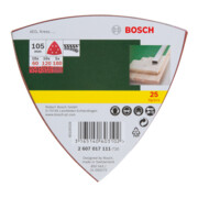 Set de 25 feuilles abrasives pour ponceuse Delta, grain 60, 120, 180-4