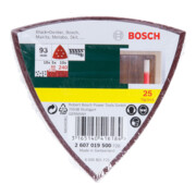 Set de 25 feuilles abrasives pour ponceuse Delta, grain 60, 120, 240-4