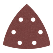 Set de 25 feuilles abrasives pour ponceuse Delta, grain 80