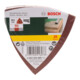 Set de 25 feuilles abrasives pour ponceuse Delta, grain 80-3