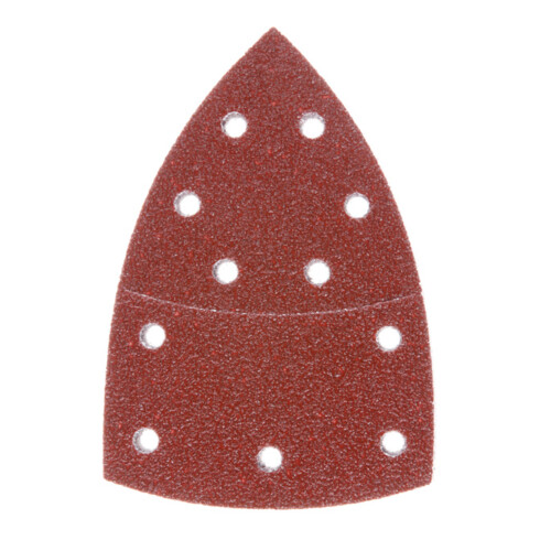 Set de 25 feuilles abrasives pour ponceuse multi, grain 40, 80, 120, 180
