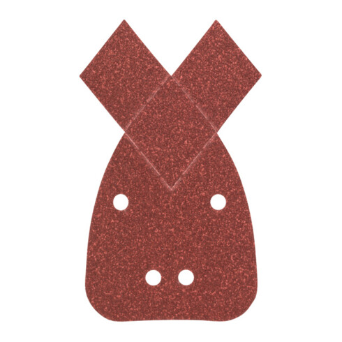 Set de 25 feuilles abrasives pour ponceuse multi, grain 80, 120, 180