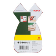 Set de 25 feuilles abrasives pour ponceuse multi, grain 80, 120, 180-3