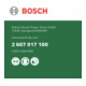 Set de feuilles abrasives Bosch pour ponceuses orbitales, 25 pièces, 8 trous, 93 x 230 mm-4