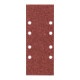 Set de feuilles abrasives Bosch pour ponceuses orbitales, 25 pièces, 8 trous, 93 x 230 mm-1