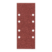 Set de feuilles abrasives Bosch pour ponceuses orbitales, 25 pièces, 8 trous, 93 x 230 mm