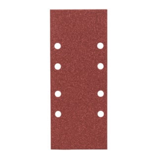 Set de feuilles abrasives Bosch pour ponceuses orbitales, 25 pièces, 8 trous, 93 x 230 mm