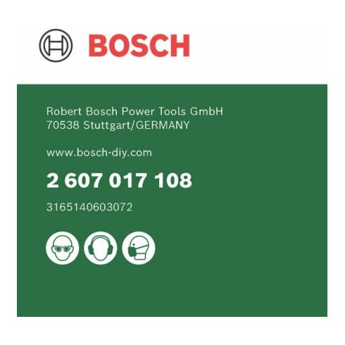 Jeu de feuilles abrasives Bosch pour ponceuses orbitales serrées