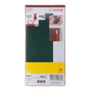 Set de 25 feuilles abrasives pour ponceuse vibrante, grain 40, 60, 80, 120-2
