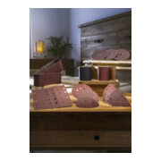 Set de 25 feuilles abrasives pour ponceuse vibrante, grain 60, 80, 120, 240-5