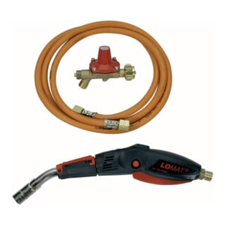 Set de brasage fort/tendre Lomat PIEZO-6 avec accessoires 4-pces propane GCE RHÖ