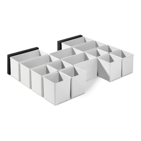 Set de casiers Festool pour pièces de rechange 60 x 60 / 120 x 71 3 x FT
