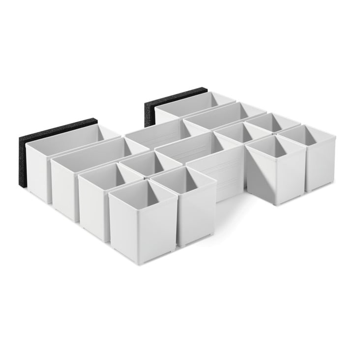 Festool Set Sortainer³ SYS3-SORT/3 M 337 + boîtes de rangement 60x60/120x71 3xFT