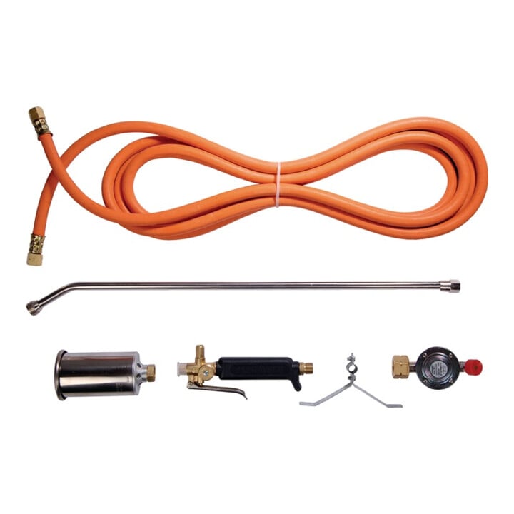 Set de chalumeaux propane allumage manuel L. de tuyau 5 m KAYSER