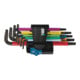 Set de clés mâles coudées WERA 967 SL 9 pces T8 - T40