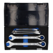 Set de clés mixtes à cliquet 7 UR-005 5 pcs. ouv. 8-19 av.levier d'inversion 7 U-4