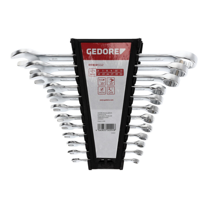 Set de clés mixtes Gedore Red SW 6-22mm 12 pcs