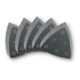 Set de feuilles abrasives, Longueur d’arête 80 mm Fein-1