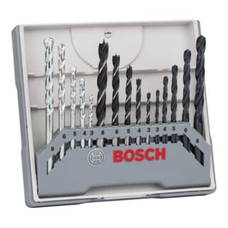 Set de forets Bosch, mixte, 3-8 mm, 3-8 mm, 3-8 mm, 3-8 mm