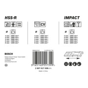 Set de forets Bosch, mixte, 3-8 mm, 3-8 mm, 3-8 mm, 3-8 mm-2