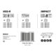 Set de forets Bosch, mixte, 3-8 mm, 3-8 mm, 3-8 mm, 3-8 mm