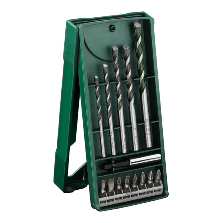 Set de forets universels Mini-X-Line, 14 pièces
