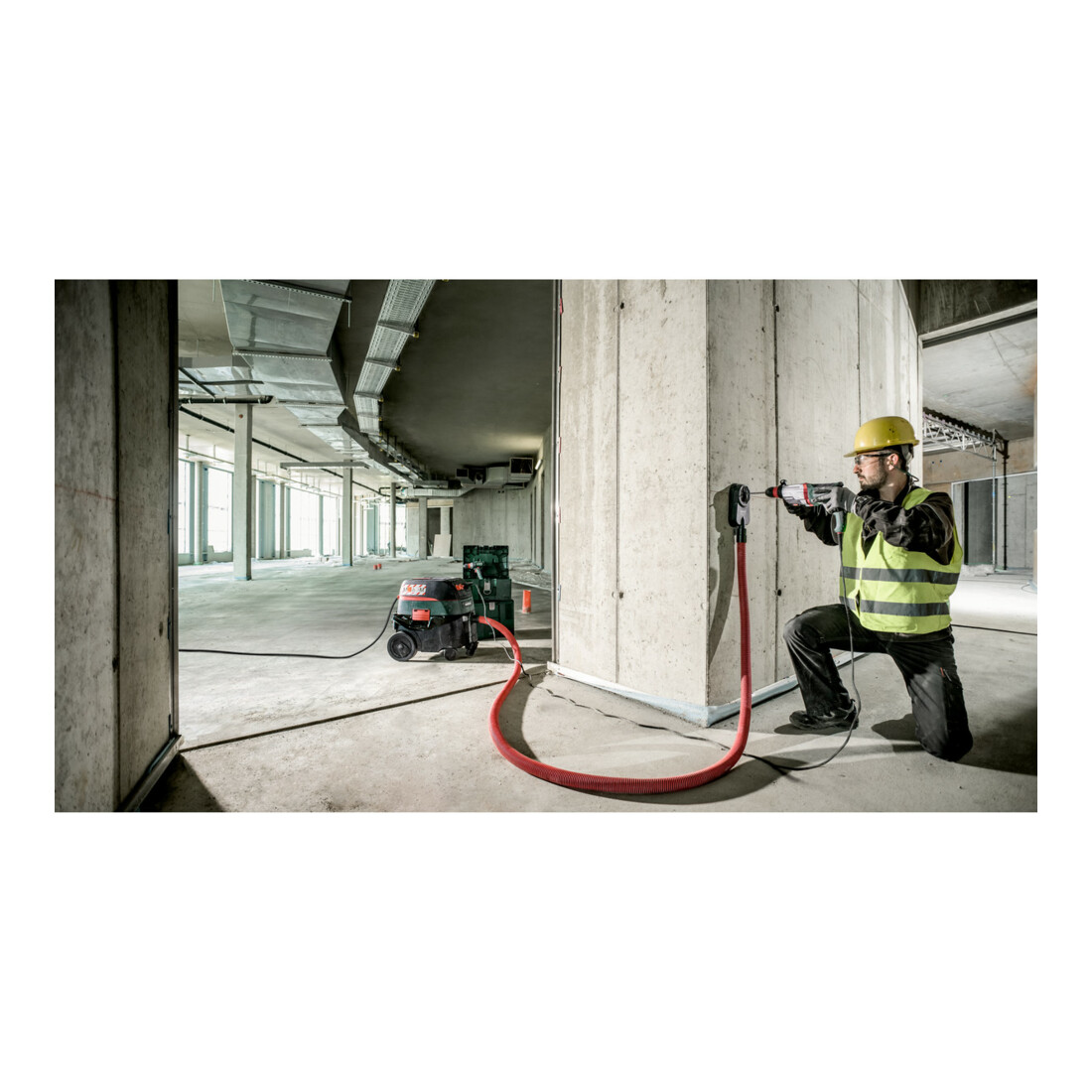 Set de marteaux multifonctions Metabo UHE 2660-2 Quick, avec jeu de forets SDS-plus/burins (10 pièces), en coffret