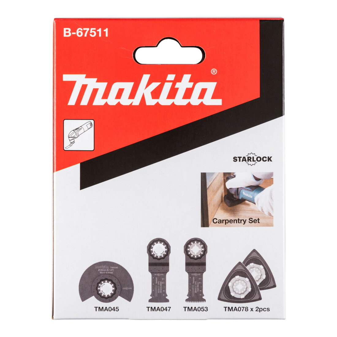 Set de menuiserie Makita 5 pièces