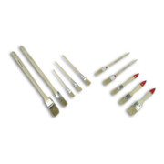 Set de pinceaux 10 pièces, pinceaux pour peintre/peinture, pinceaux pour radiateur, pinceaux émail