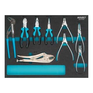 Set de pinces HAZET 163-370/9 9 pièces