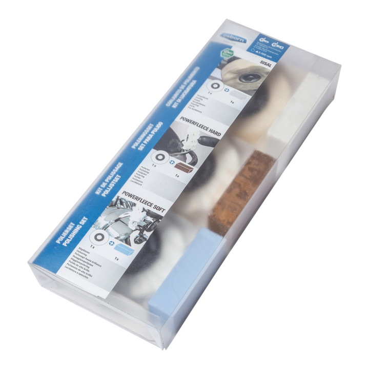 Set de polissage Osborn 6 pièces SUPERIOR pour meuleuses d'angle réglables et outils sans fil