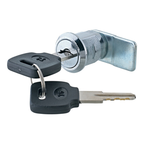 Set de serrures de rechange 2 serrures + 4 clés pour servante d’atelier à fermeture identique