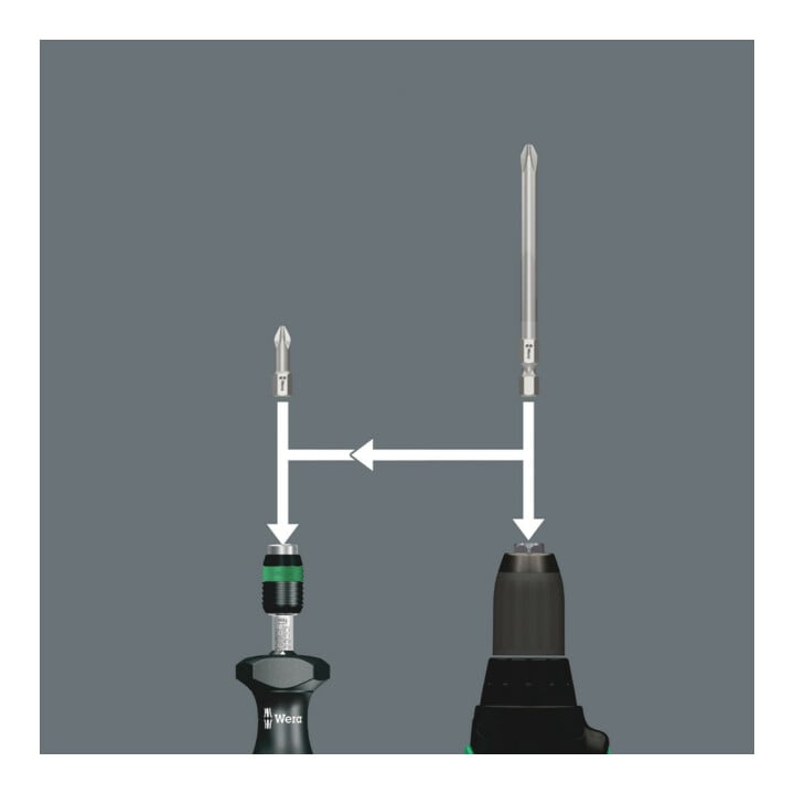 Set de tournevis dynamométriques KK 60 Torque 17pces 1,2-3 Nm réglable WERA