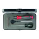 Set de tournevis dynamométriques Wiha 2852 S10-01 13 pièces 1-5 Nm réglable