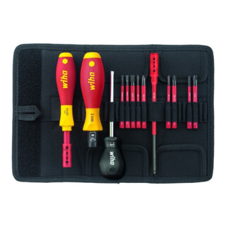 Set de tournevis dynamométriques Wiha en 13 pièces 0,8 - 5 Nm PH / PZD / plusminus