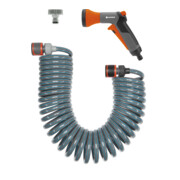 Set de tuyaux spiralés 10 m GARDENA