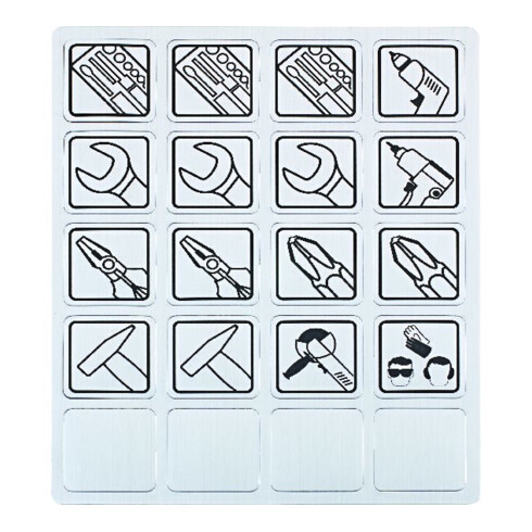 Set d’étiquettes magnétiques 20 pcs