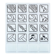 Set d’étiquettes magnétiques 20 pcs