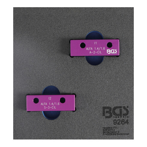 BGS Set di utensili di bloccaggio dell'albero a camme per Alfa Romeo 1.6l 16V
