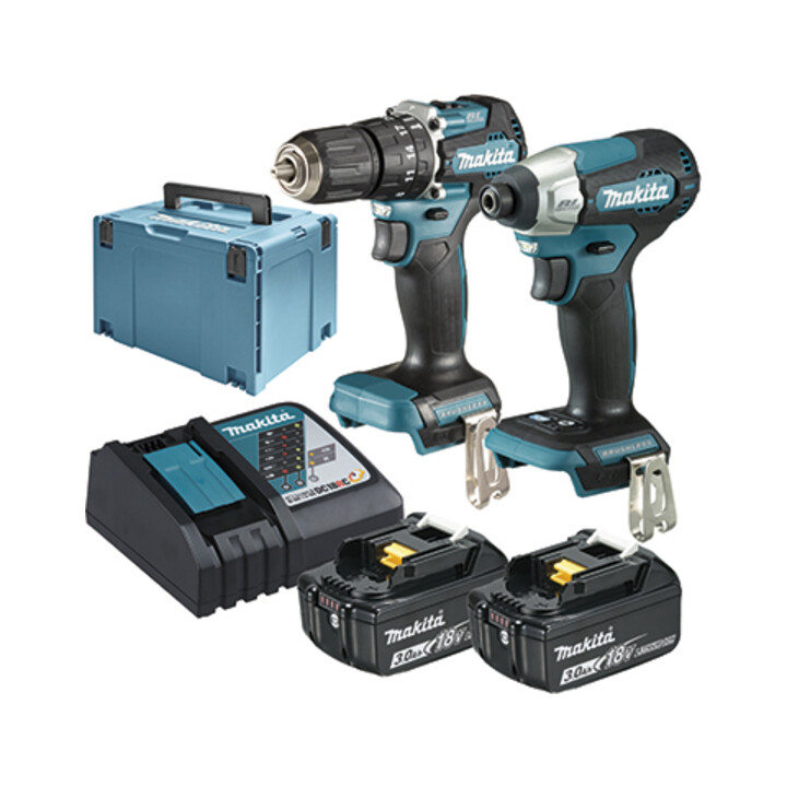 Makita Set batterie 18V DLX2414JX4