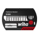 Wiha Set di bit FlipSelector Standard 25mm Phillips, Pozidriv, TORX® 13pz. 1/4" con clip da cintura in blister-1