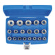BGS Set di inserti per chiavi a bussola Gear Lock, azionamento quadro interno 12,5mm, 19pz.-5