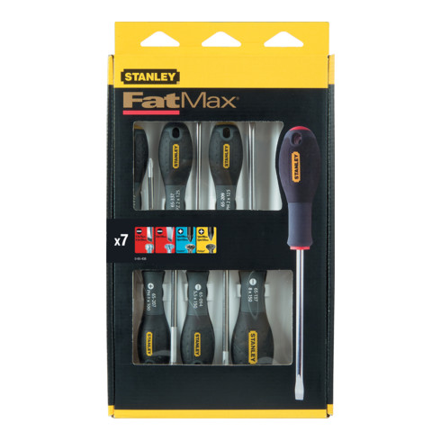 Stanley Set di cacciaviti FatMax a taglio/PH/PZ, 7pz.