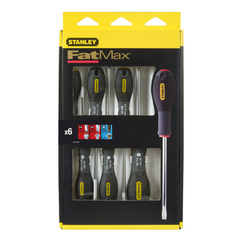 Stanley Set di cacciaviti FatMax Slot/PZ, 6pz.