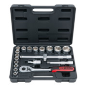 KS Tools Set di chiavi a bussola 1/2", 20pz.